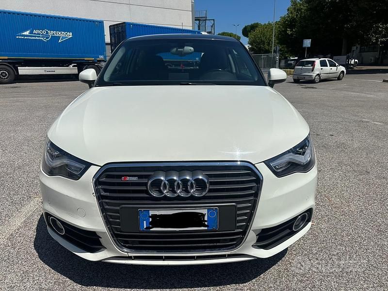 Usata Audi A1 Ambition 122 CV (89 kW) 2011 Bianco Utilitaria