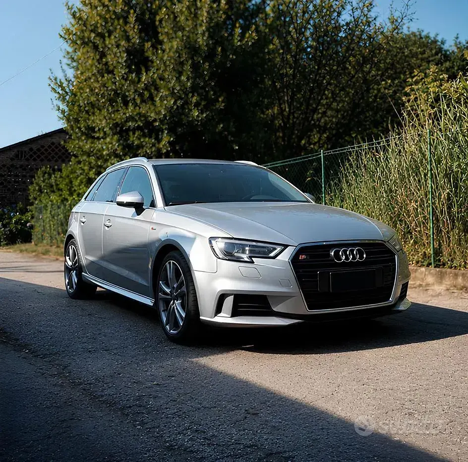 Usata Audi A3 Sport 150 CV (110 kW) 2017 Grigio Berlina