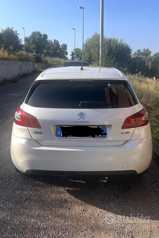 Usata Peugeot 308 Allure 120 CV (88 kW) 2016 Bianco Berlina