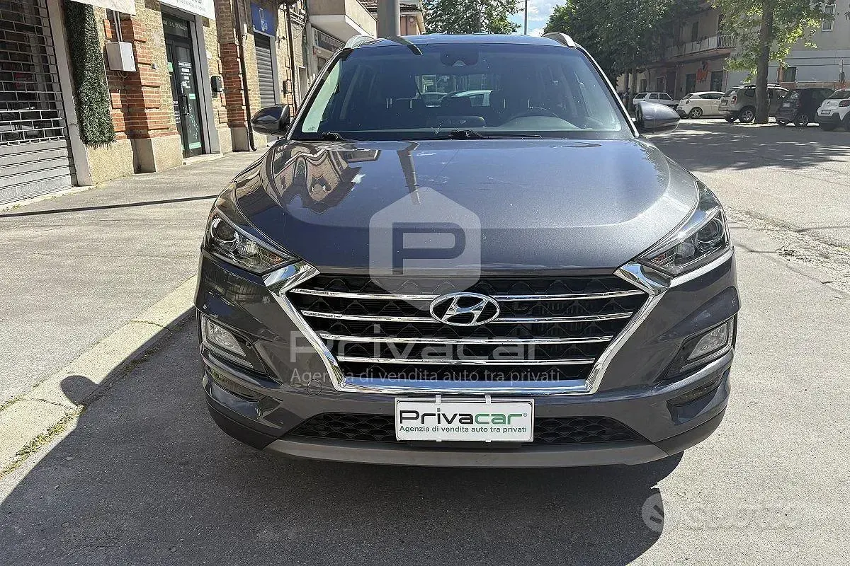 Usata Hyundai Tucson N Line 136 CV (100 kW) 2020 Blu SUV