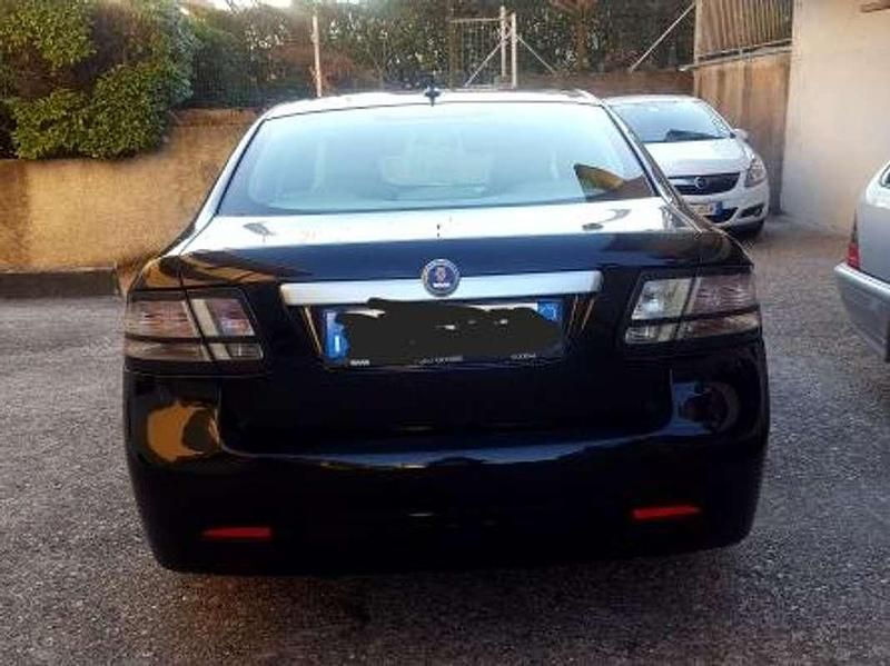 Begagnad Saab 9-3 Linear 120 HK (88 kW) 2008 Svart Sedan