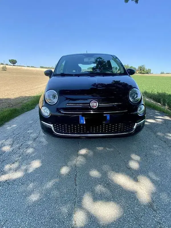 Usata Fiat 500 Lounge 69 CV (50 kW) 2017 Nero Utilitaria