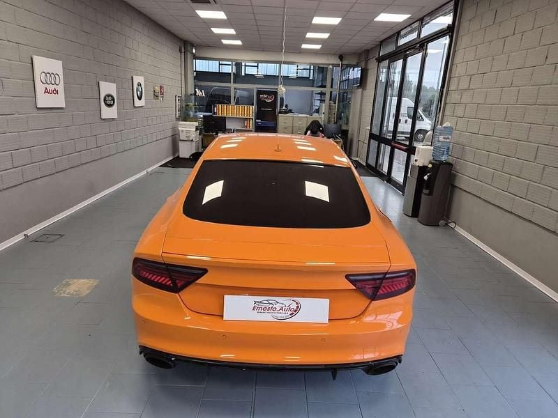 Usata Audi RS7 Sportback Performance 605 CV (444 kW) 2017 Arancione Utilitaria