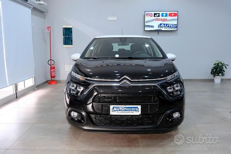 Usata Citroën C3 Shine 83 CV (61 kW) 2022 Nero Utilitaria