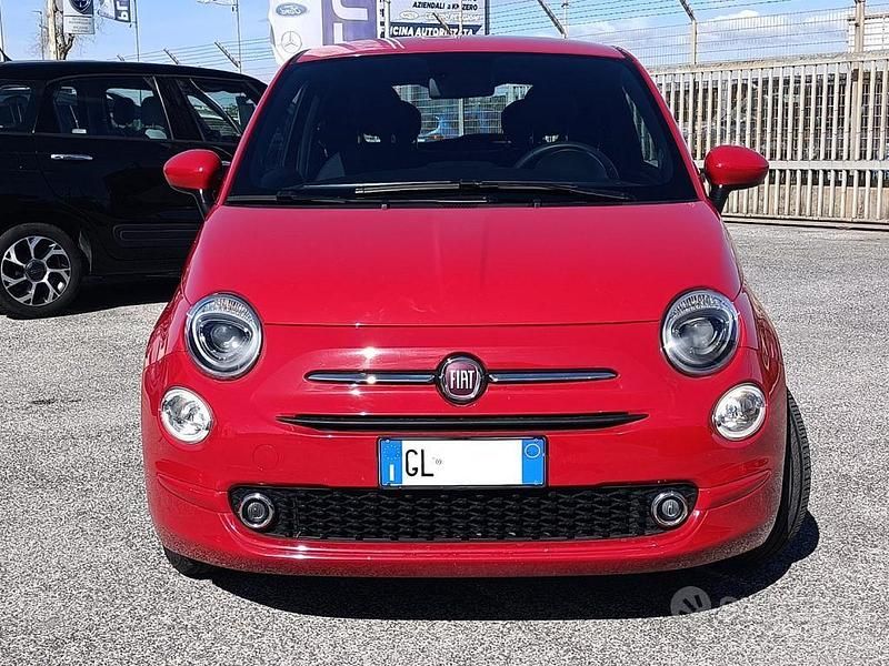 Usata Fiat 500 Club 69 CV (50 kW) 2022 Rosso Utilitaria
