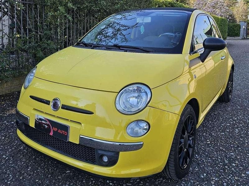 Usata Fiat 500C Rock 86 CV (63 kW) 2011 Giallo Cabrio