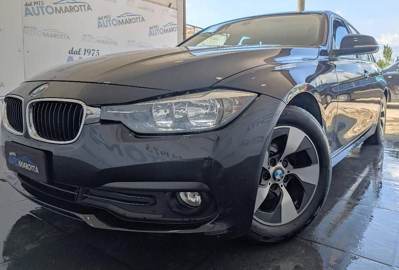 Usata BMW 320 Efficient Dynamics 163 CV (119 kW) 2017 Nero Station wagon