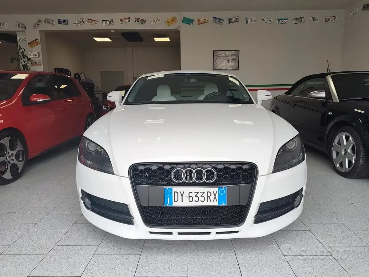 Usata Audi TT 170 CV (125 kW) 2009 Bianco Coupé