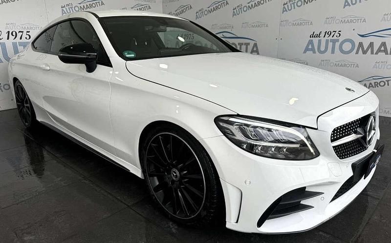 Usata Mercedes C300 Premium Plus 245 CV (180 kW) 2018 Bianco Coupé