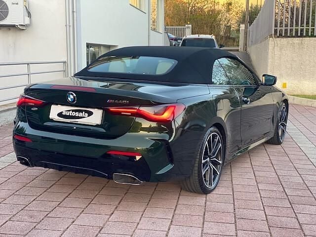 Usata BMW 440 Cabriolet M Sport 373 CV (274 kW) 2021 Verde Cabrio