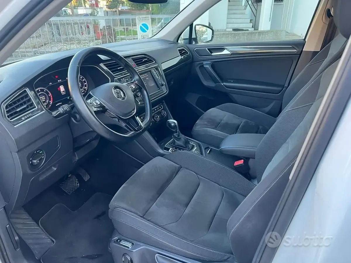 Usata VW Tiguan 150 CV (110 kW) 2017 Bianco SUV