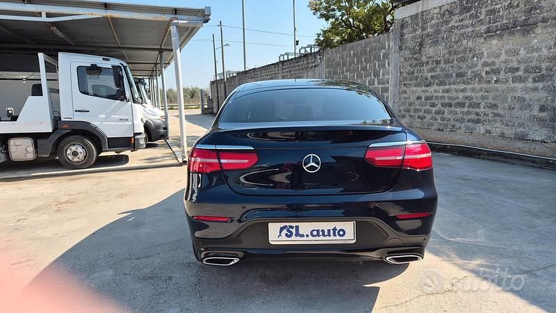 Usata Mercedes GLC250 Exclusive 2017 Nero Coupé
