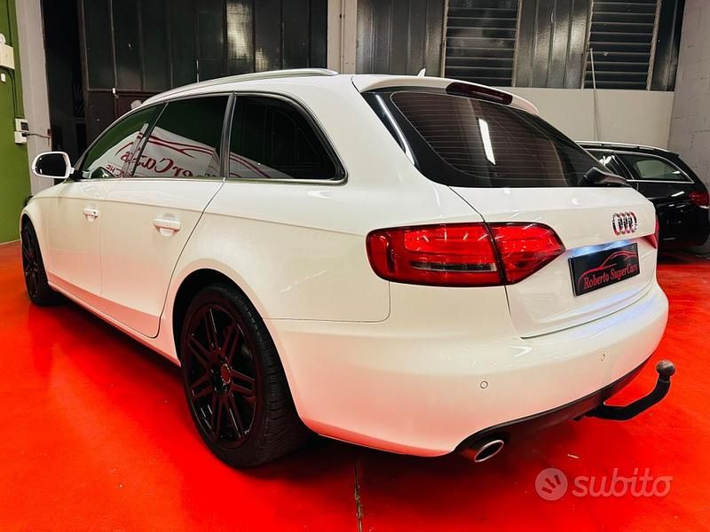 Usata Audi A4 S-Line 190 CV (139 kW) 2009 Bianco Berlina