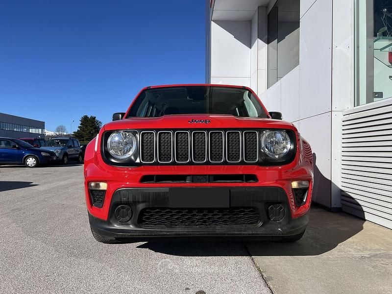 Usata Jeep Renegade Limited 131 CV (96 kW) 2022 Rosso SUV