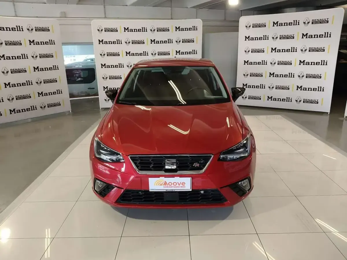 Usata Seat Ibiza FR 95 CV (69 kW) 2018 Rosso Utilitaria