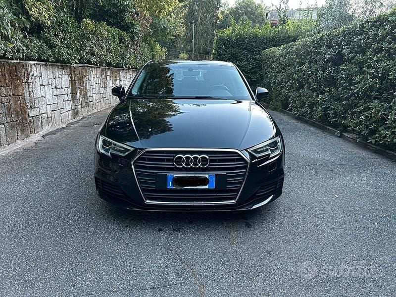 Usata Audi A3 Ambiente 116 CV (85 kW) 2018 Nero Berlina
