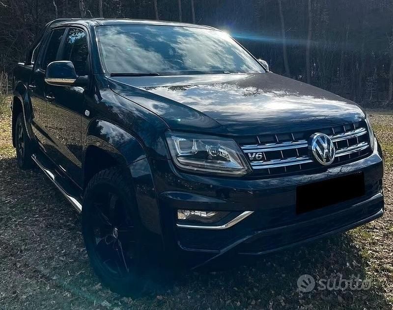Usata VW Amarok Highline 224 CV (164 kW) 2017 Nero Pick-up