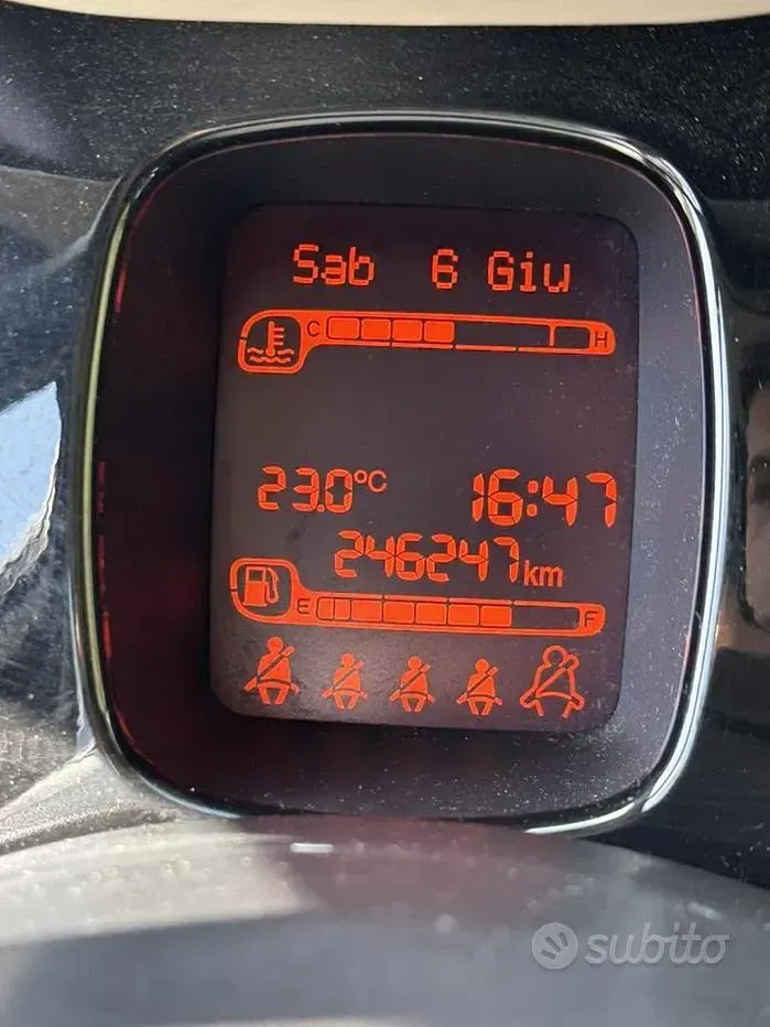 Usata Fiat Panda 4x4 75 CV (55 kW) 2015 Grigio Utilitaria