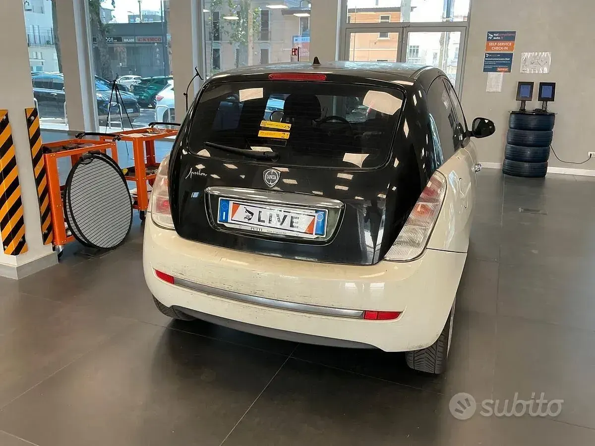 Usata Lancia Ypsilon 69 CV (50 kW) 2011 Bianco Utilitaria
