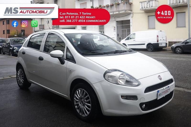 Usata Fiat Punto Lounge 75 CV (55 kW) 2015 Bianco Utilitaria