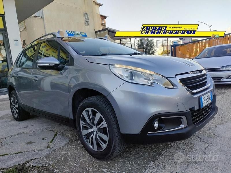 Usata Peugeot 2008 Active 68 CV (50 kW) 2013 Grigio SUV