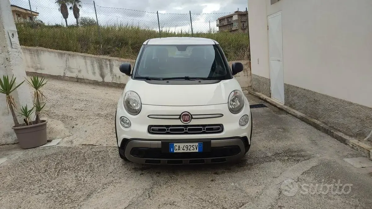 Usata Fiat 500L Cross 120 CV (88 kW) 2020 Bianco Monovolume