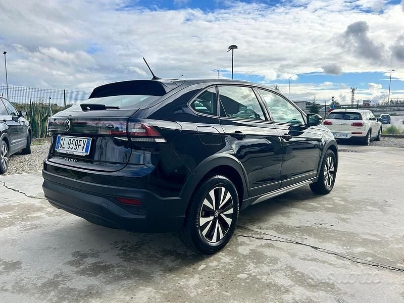 Usata VW Taigo R-line 110 CV (80 kW) 2022 Nero SUV