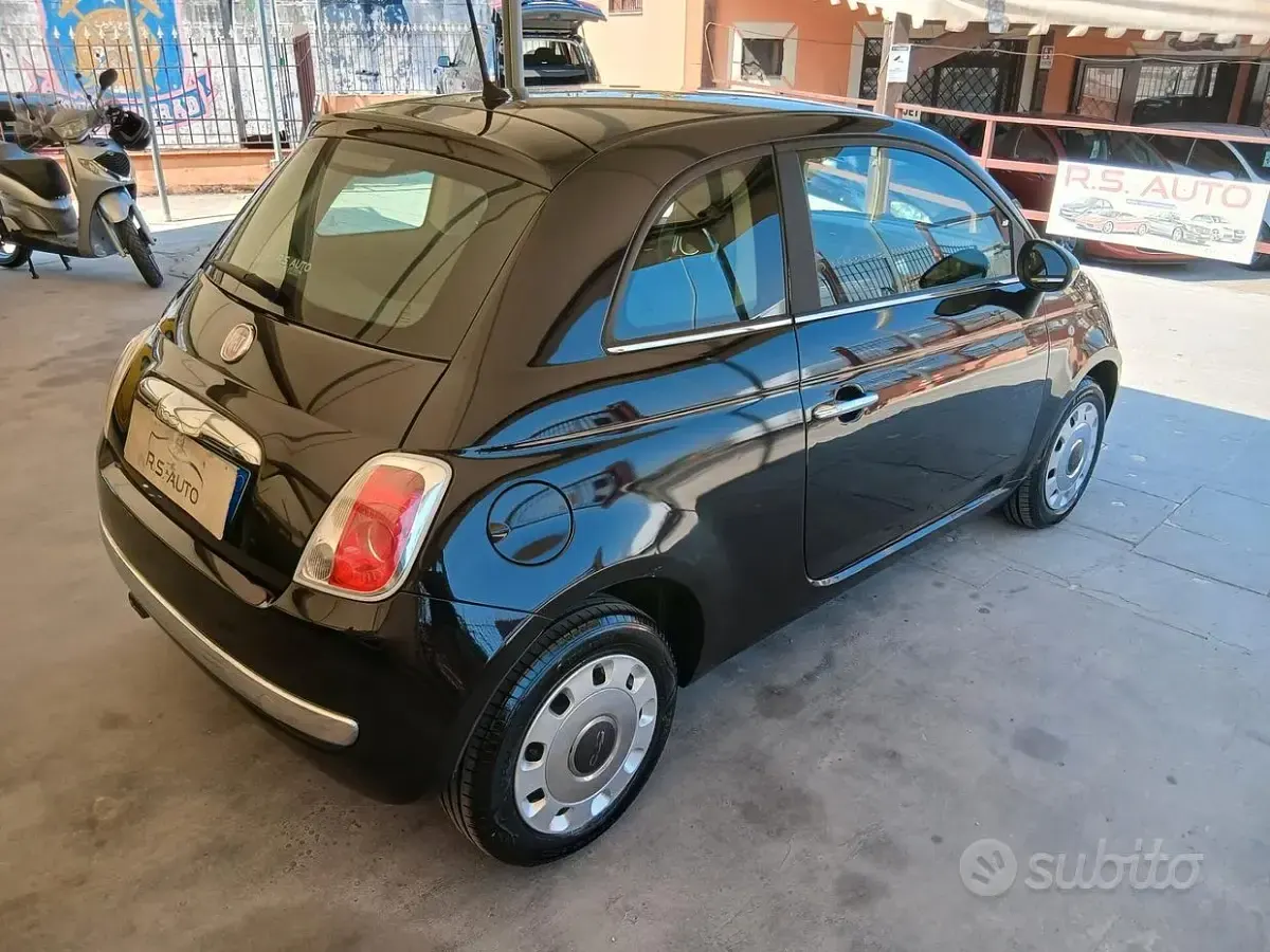 Usata Fiat 500 69 CV (50 kW) 2014 Blu Berlina