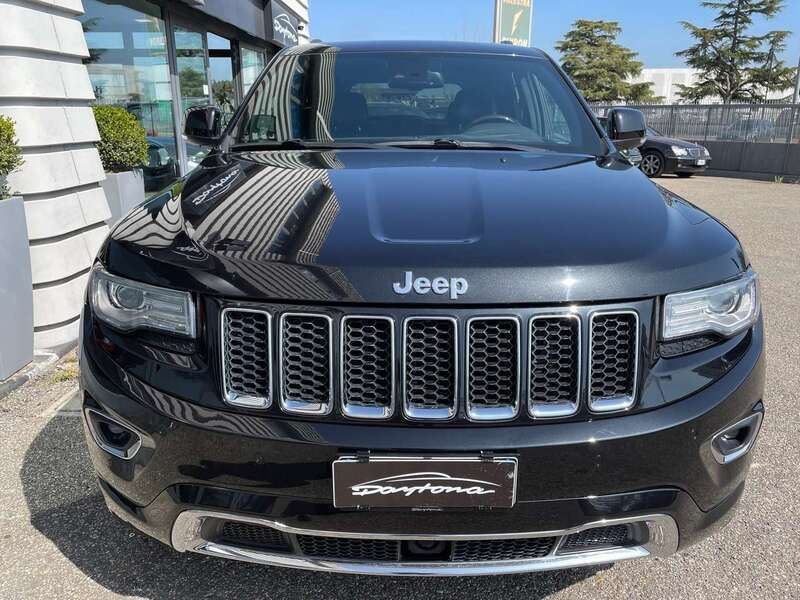 Usata Jeep Grand Cherokee Overland 250 CV (183 kW) 2014 Nero SUV