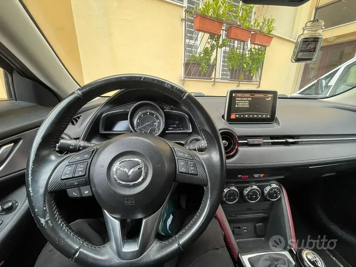 Usata Mazda CX-3 105 CV (77 kW) 2016 Bianco SUV