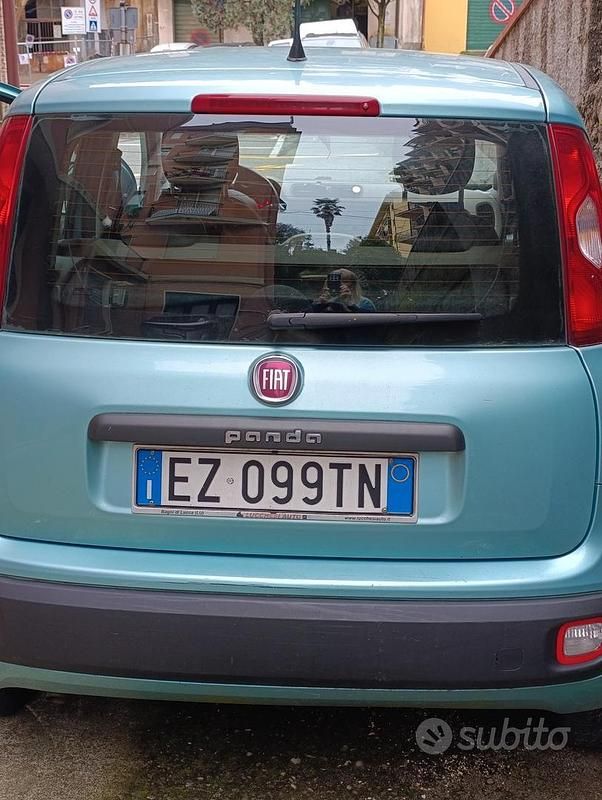 Usata Fiat Panda 69 CV (50 kW) 2015 Blu Utilitaria
