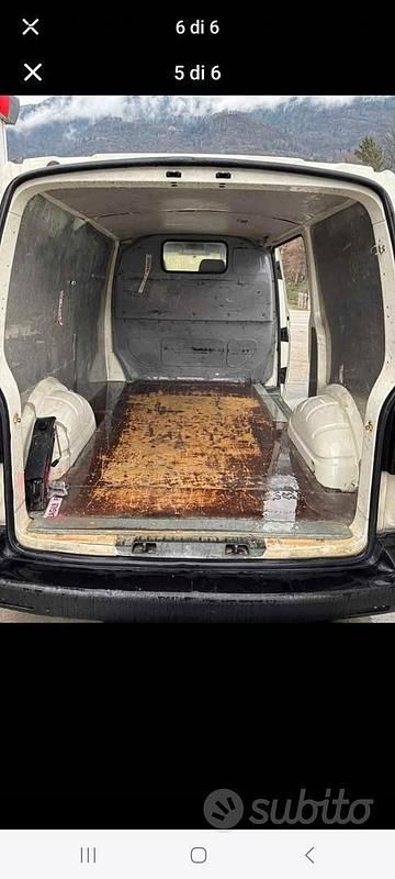 Usata VW Transporter 2004 Bianco Furgone
