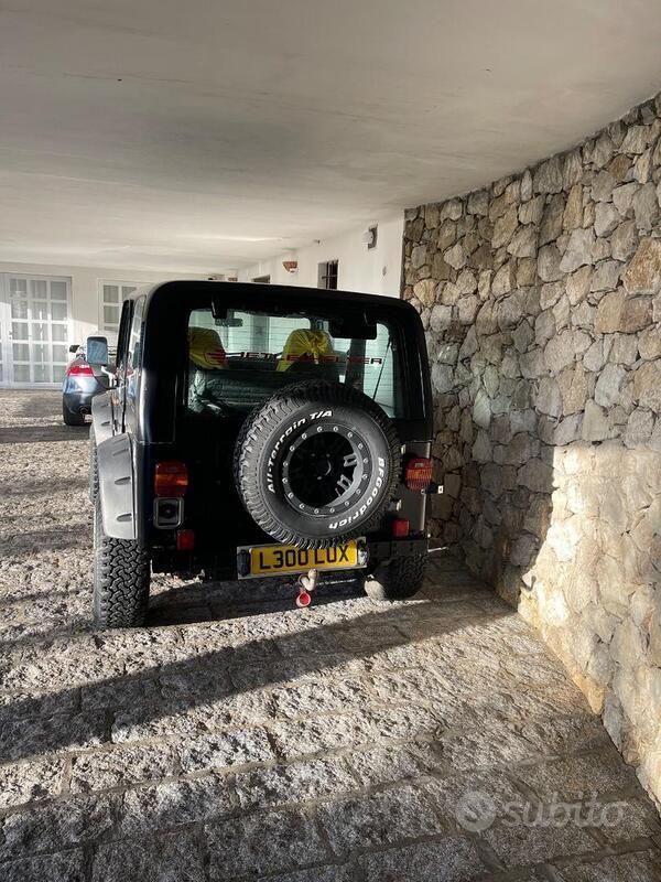 Usata Jeep Wrangler 177 CV (130 kW) 1998 Nero SUV