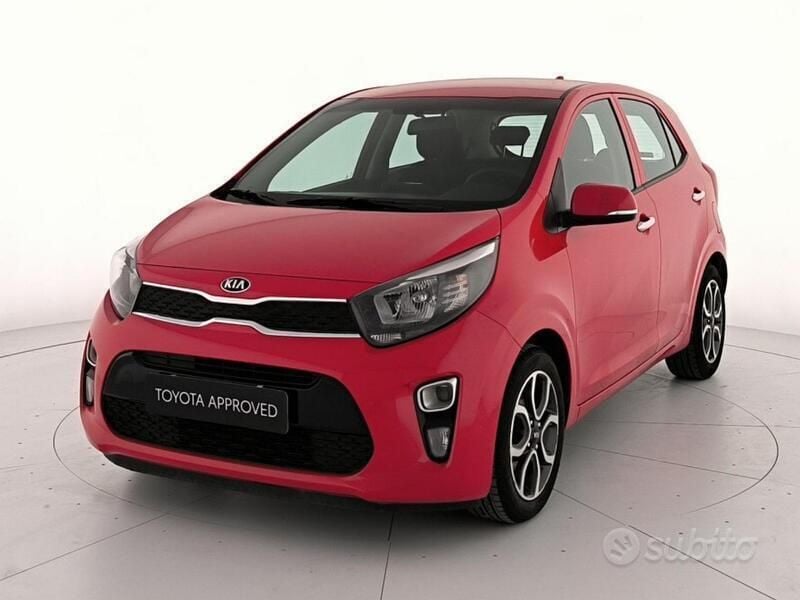 Rosso Usata 2018 Kia Picanto Active Due volumi | 8900 € (Buon prezzo) - Immagine 1/4