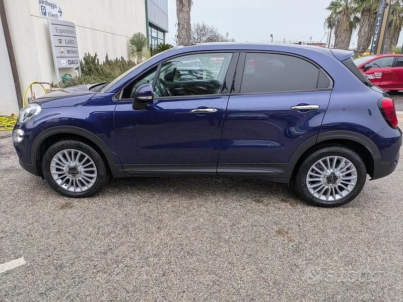 Usata Fiat 500X Connect 130 CV (95 kW) 2021 Blu SUV