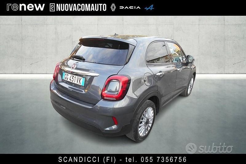 Usata Fiat 500X Connect 130 CV (95 kW) 2022 Grigio SUV
