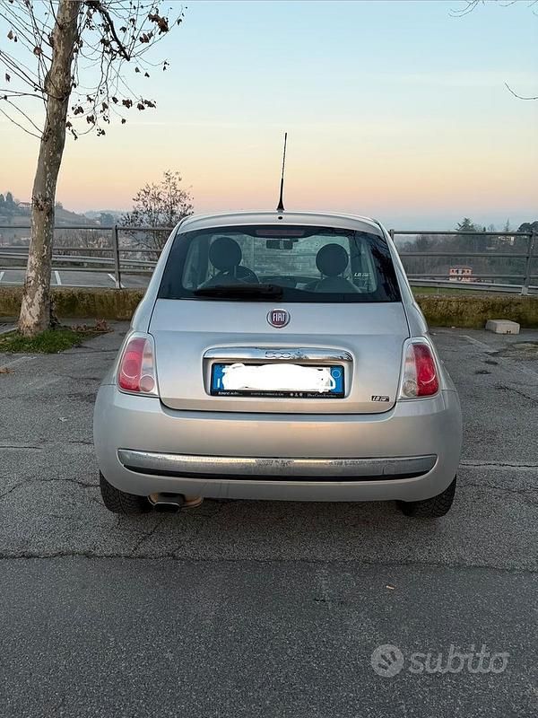 Usata Fiat 500 69 CV (50 kW) 2009 Grigio Cabrio