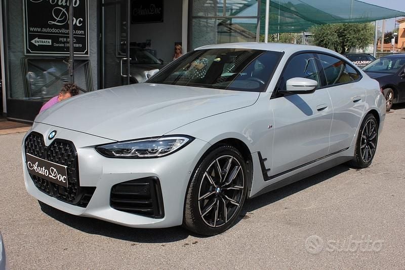 Grigio Usata 2022 BMW 420 Gran Coupé M Sport Coupé | 33.000 € (Super prezzo) - Immagine 1/4