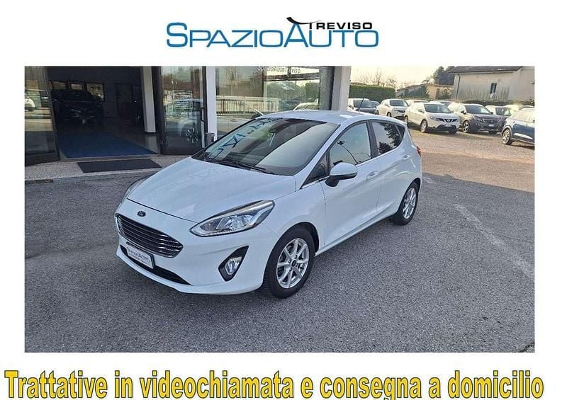 Usata Ford Fiesta Titanium 75 CV (55 kW) 2021 Bianco Utilitaria