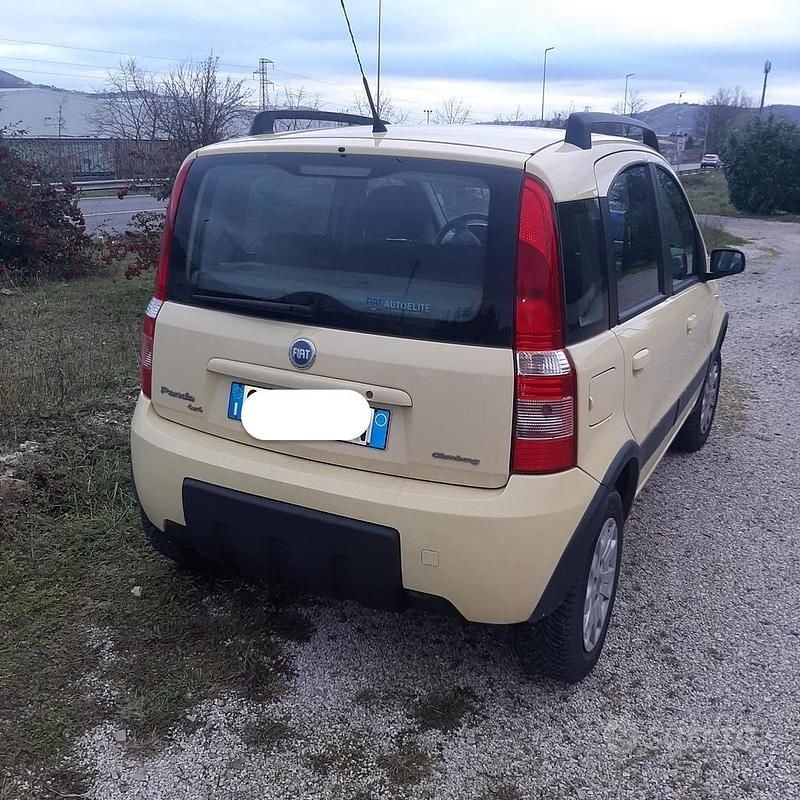 Usata Fiat Panda 60 CV (44 kW) 2005 Giallo Utilitaria