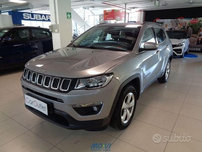 Grigio Usata 2018 Jeep Compass Longitude SUV | 16.400 € (Ottimo prezzo) - Immagine 1/4
