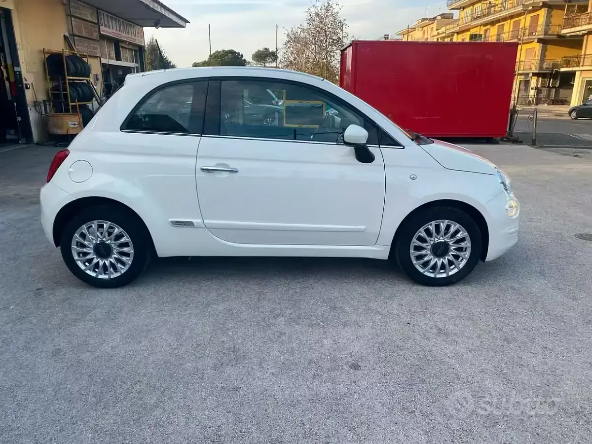Usata Fiat 500 69 CV (50 kW) 2019 Bianco Berlina