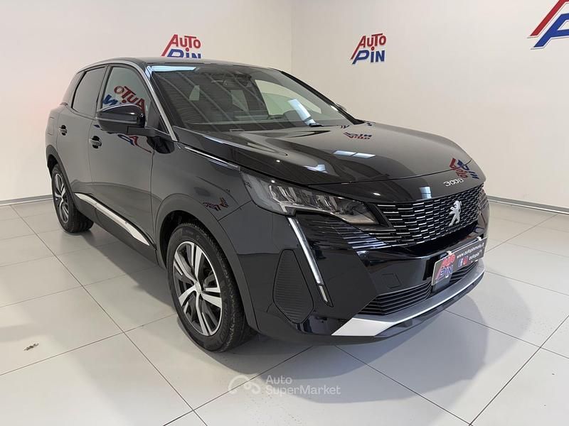 Usata Peugeot 3008 Allure 131 CV (96 kW) 2024 Nero Berlina