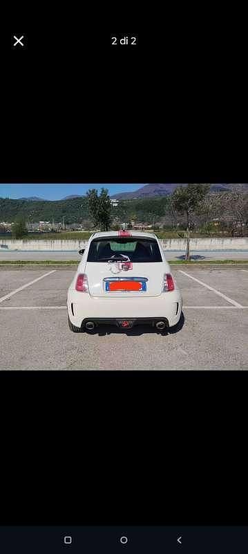 Usata Abarth 595 135 CV (99 kW) 2012 Bianco Utilitaria