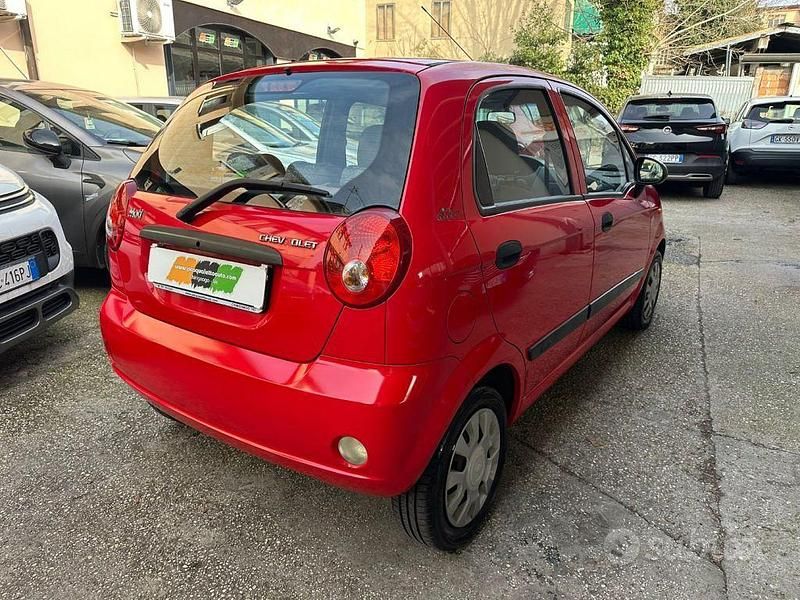 Usata Chevrolet Matiz 796 CV (585 kW) 2006 Rosso Utilitaria