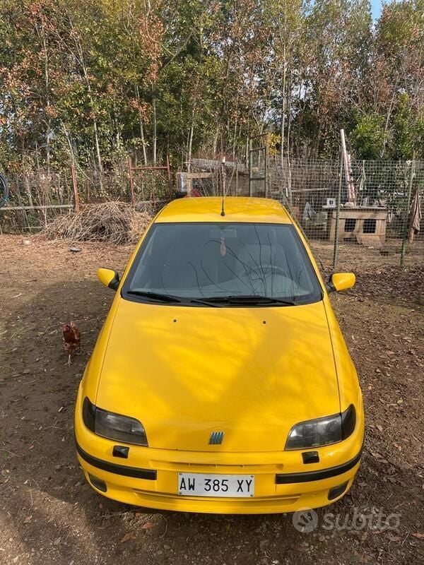 Usata Fiat Punto 1997 Giallo Utilitaria
