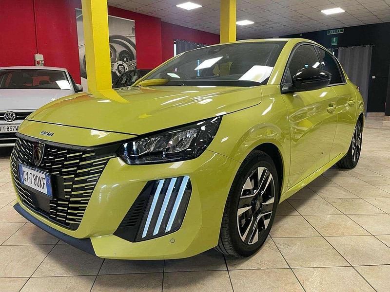 Nuova Peugeot 208 101 CV (74 kW) 2025 Giallo Utilitaria