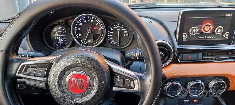 Usata Fiat 124 Spider 2017 Marrone Cabrio