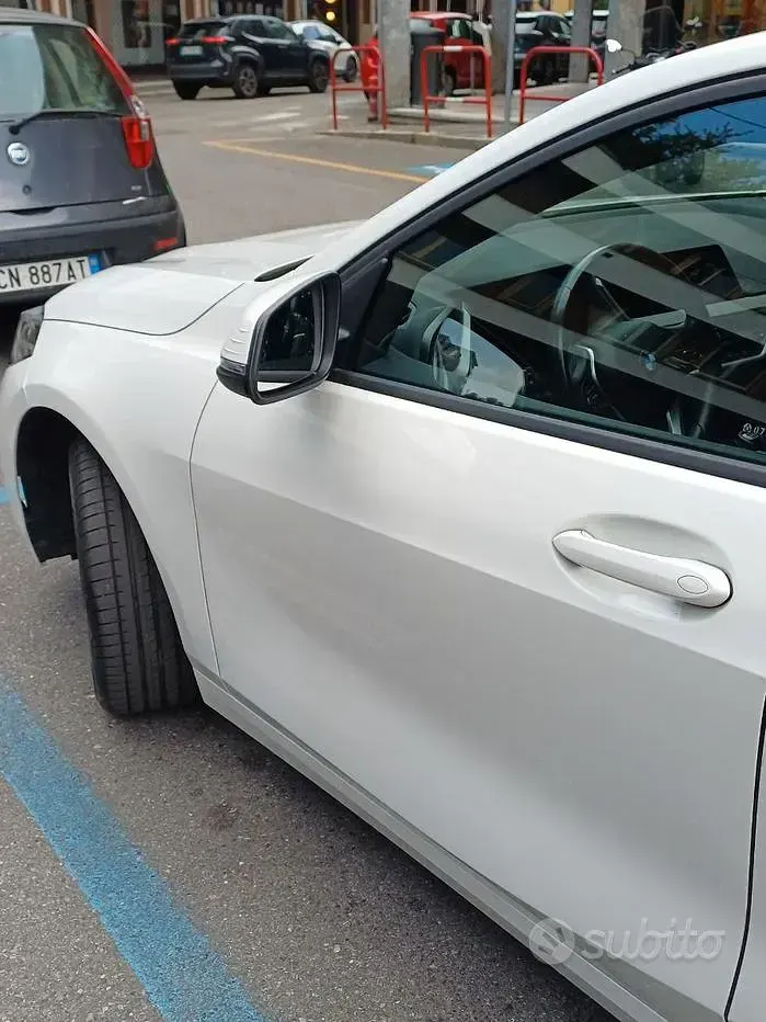 Usata BMW 118 M Sport 136 CV (100 kW) 2021 Bianco Berlina