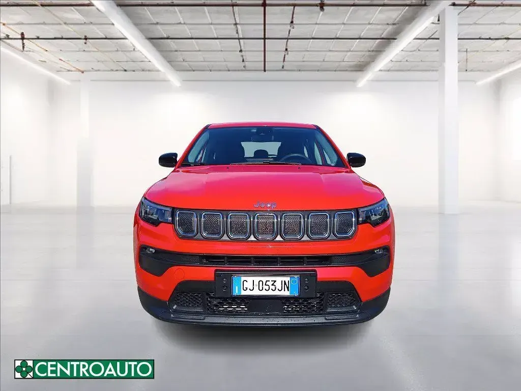 Usata Jeep Compass Longitude 131 CV (96 kW) 2022 Rosso pastello SUV